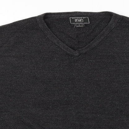 F&F Mens Grey   Pullover Jumper Size M