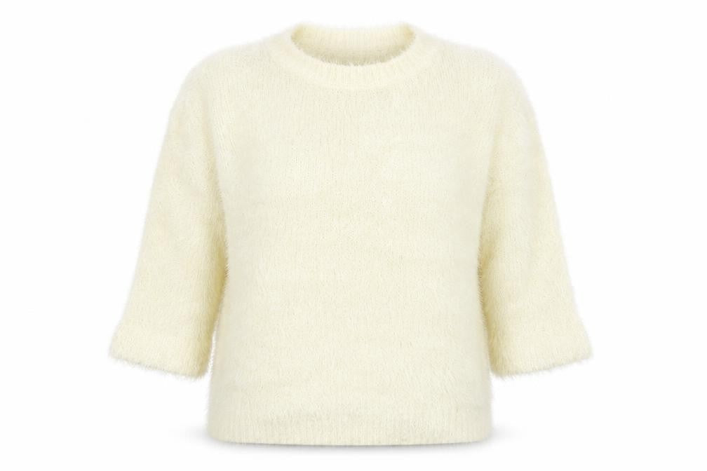 French Connection Womens Ivory   Pullover Jumper Size L