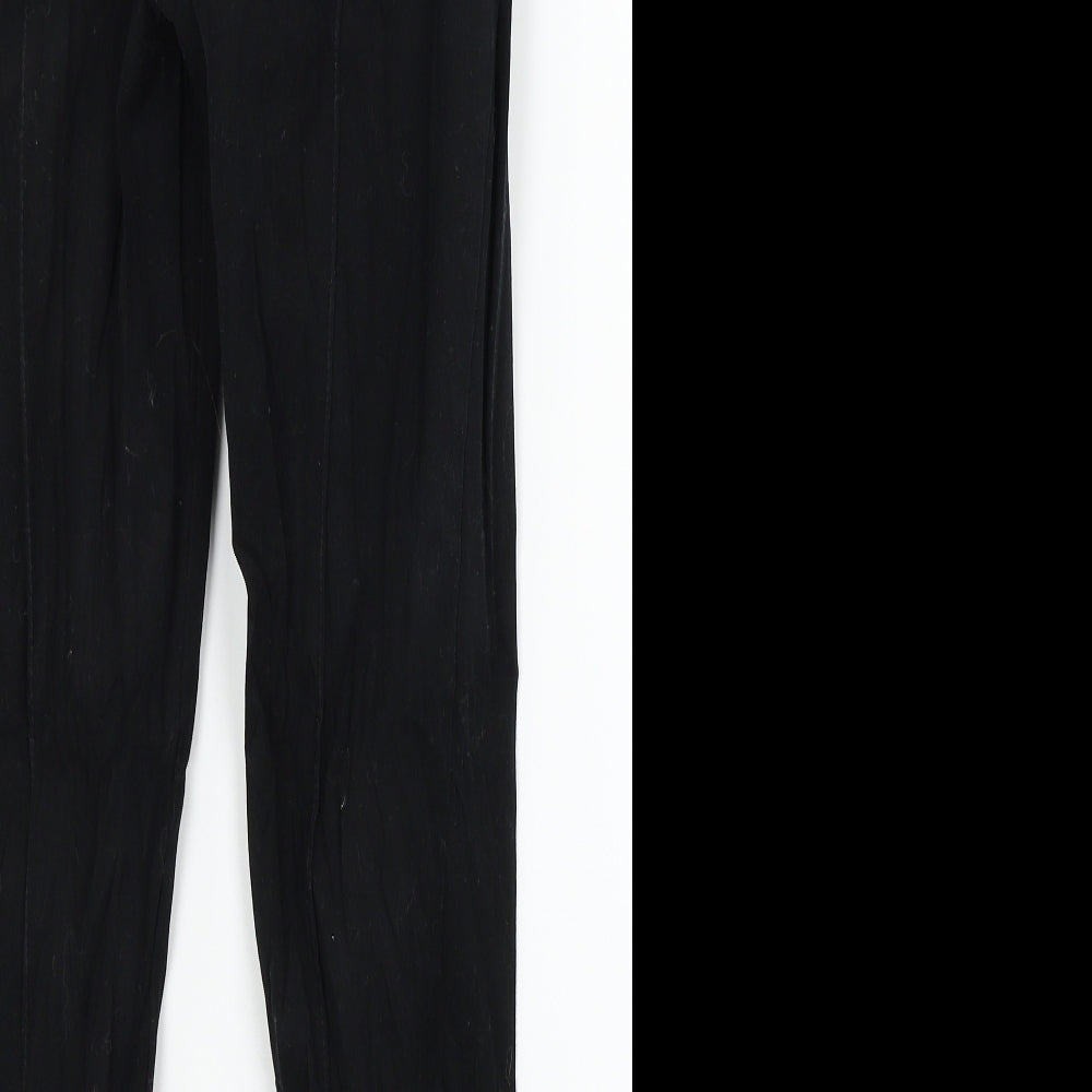 Marks & Spencer Womens Black   Trousers  Size 10 L24 in