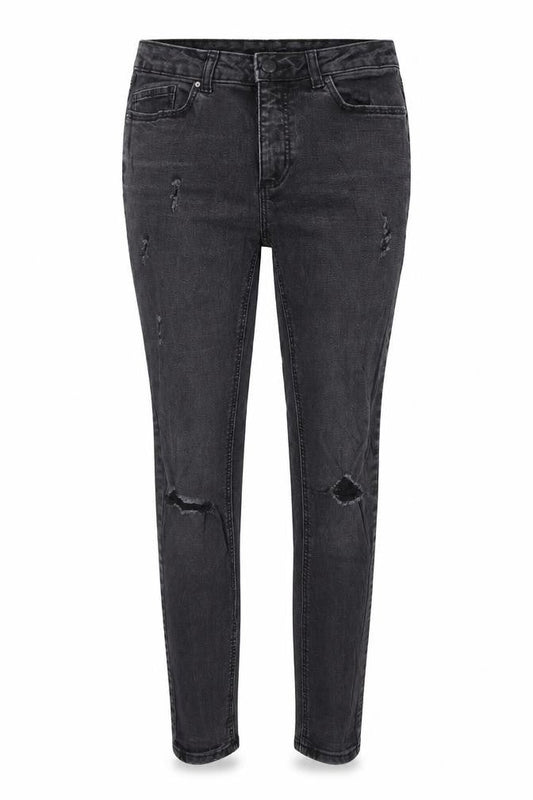 Denim Co Womens Black  Denim Skinny Jeans Size 8 L27 in