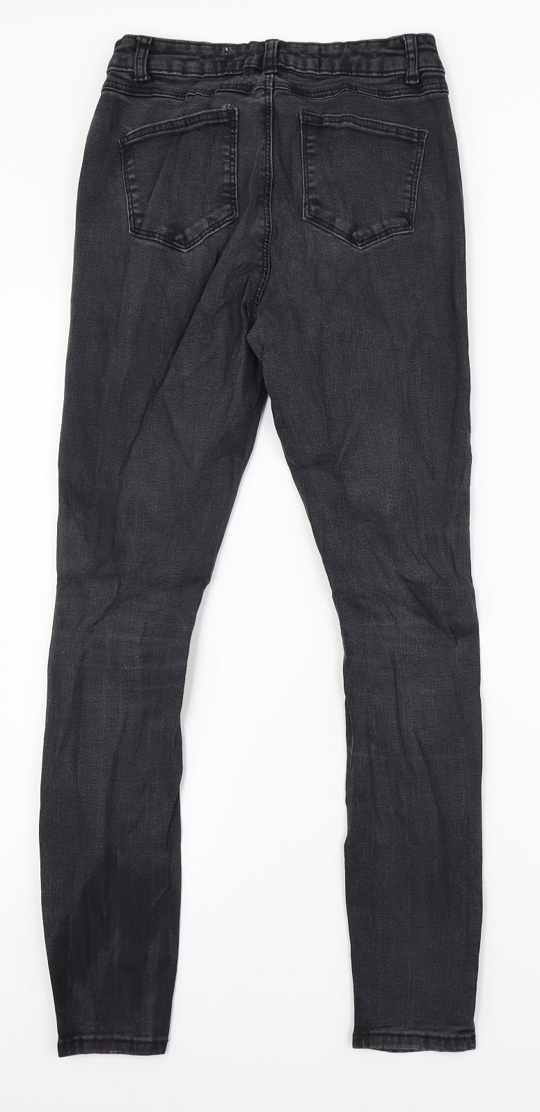 Denim Co Womens Black  Denim Skinny Jeans Size 8 L27 in