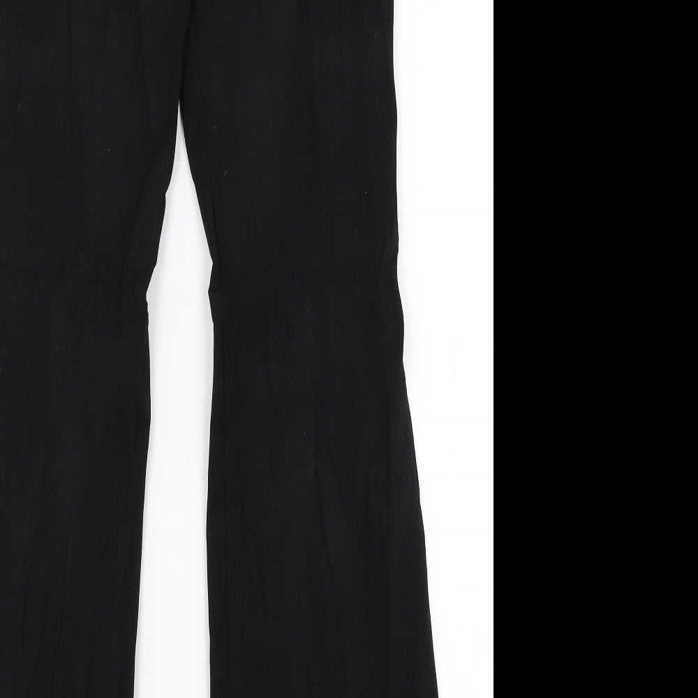 Blue Nature Womens Black   Dress Pants Trousers Size XS L33 in