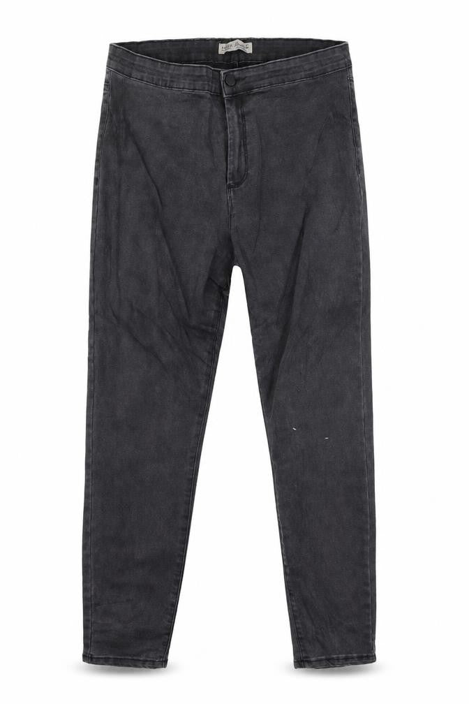 Denim Co. Womens Black  Denim Straight Jeans Size 16 L27 in