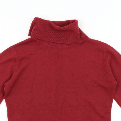 Preloved TU Womens Red   Pullover Jumper Size 12 - Detail