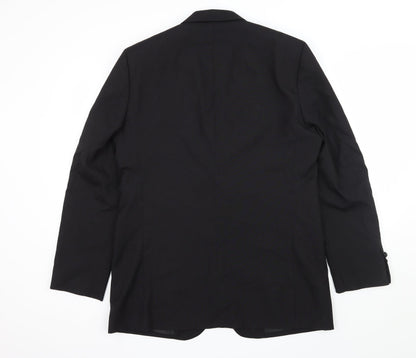 F&F Mens Black   Jacket Blazer Size L