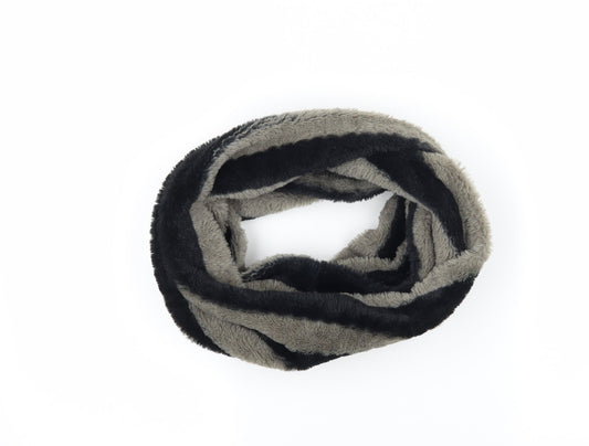 Classic Millinery  Unisex Multicoloured Striped Fleece  Scarf