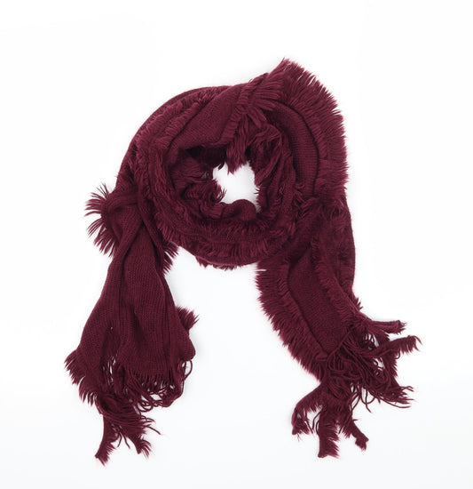Preworn  Purple  Knit  Scarf