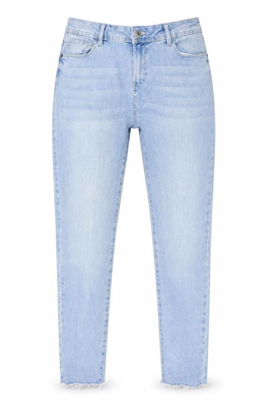 George Womens Blue  Denim Straight Jeans Size 6 L30 in