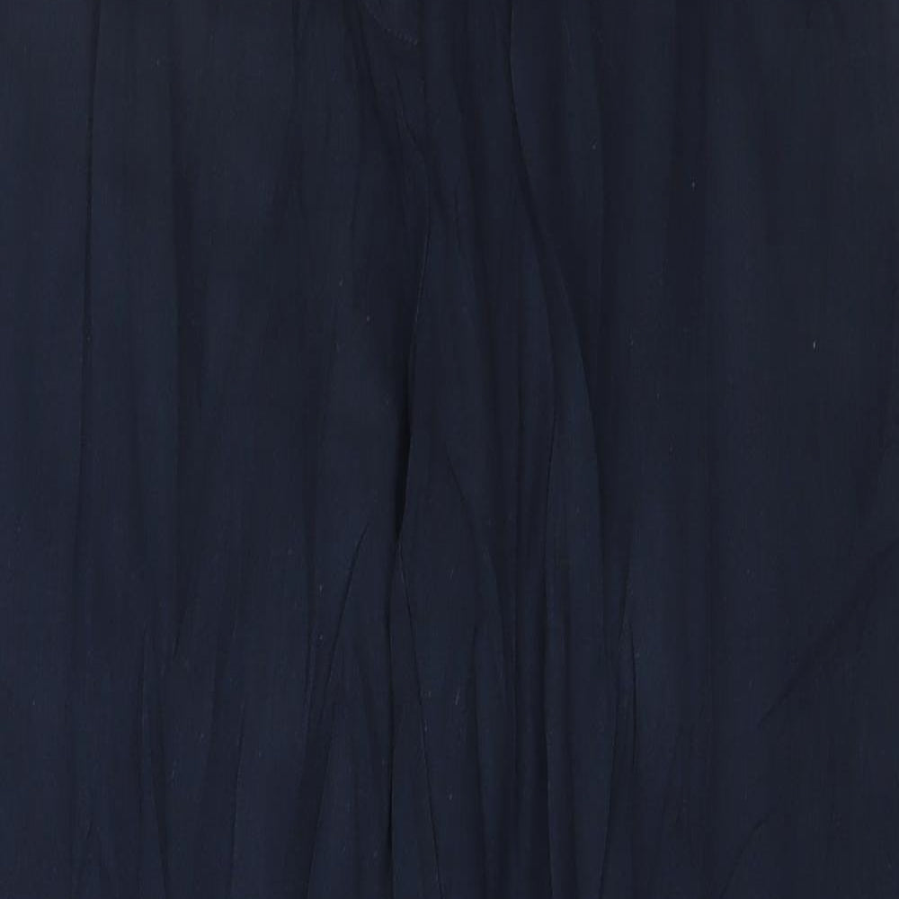 Papaya Womens Blue   Trousers  Size 12 L29 in