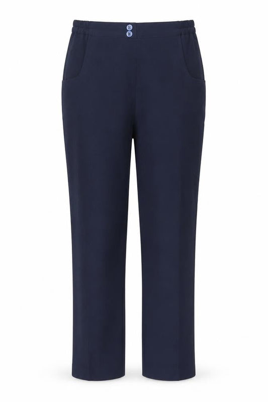 Anthology Womens Blue   Trousers  Size 10 L25 in