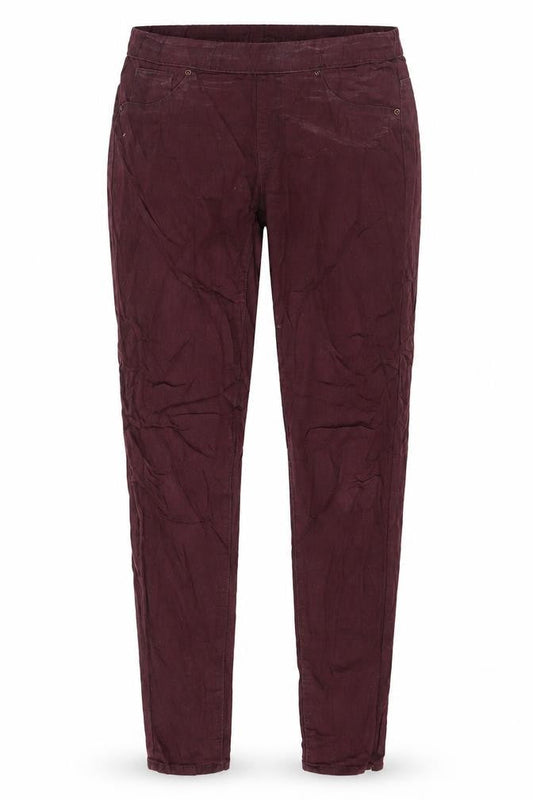 Denim & Co. Womens Purple  Denim Jegging Jeans Size 10 L29 in
