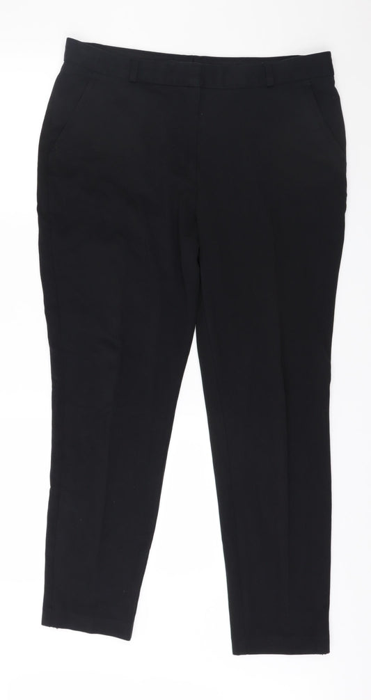 Marks and Spencer Womens Blue   Trousers  Size 14 L29 in