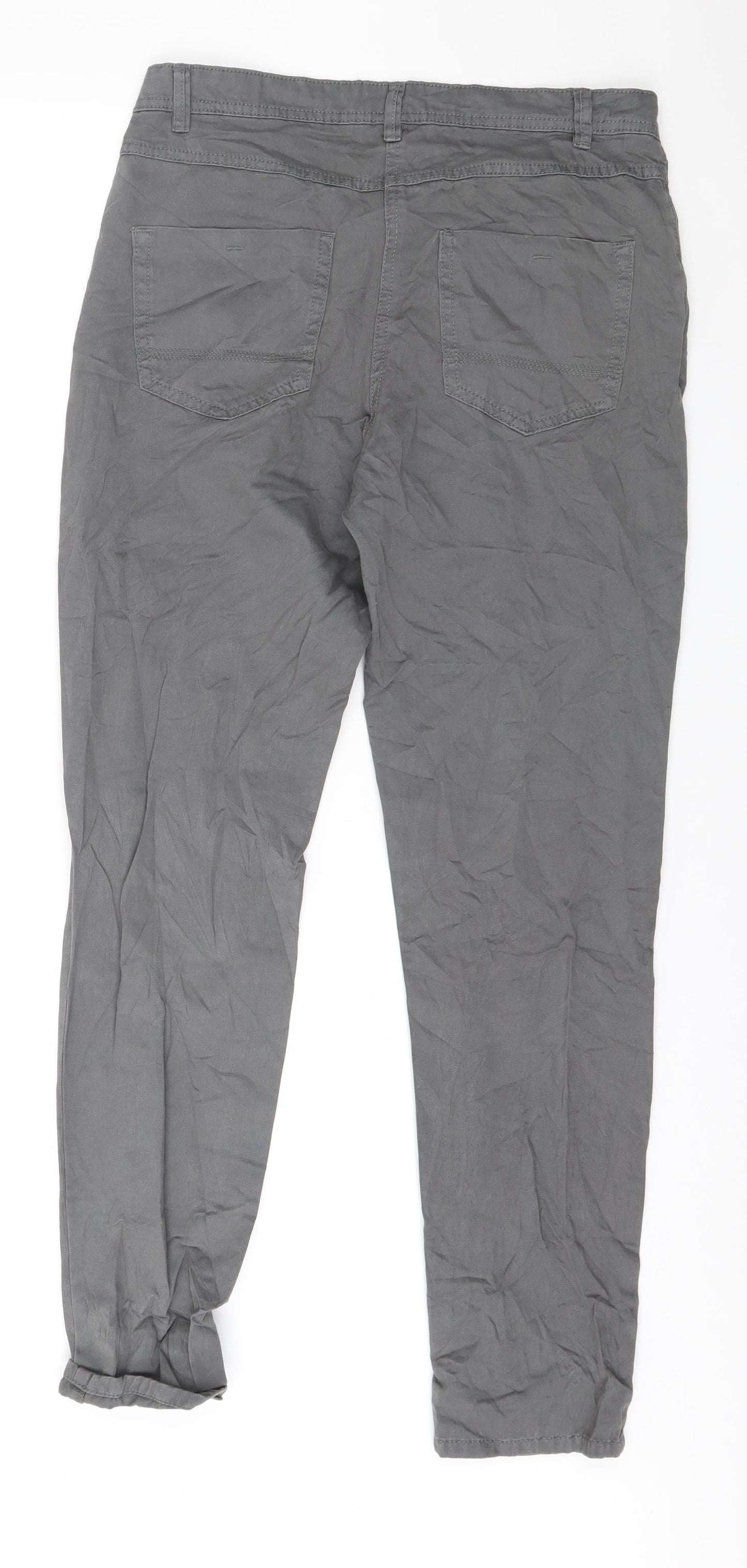 Up Fashion Womens Grey   Trousers  Size 30 in L29 in
