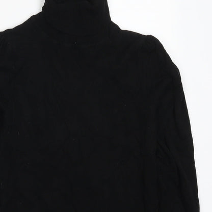 Preloved Dorothy Perkins Womens Black   Pullover Jumper Size 6 - Detail