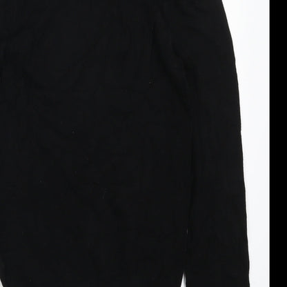 Preloved Dorothy Perkins Womens Black   Pullover Jumper Size 6 - Label