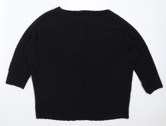 M&Co Womens Black   Pullover Jumper Size 12
