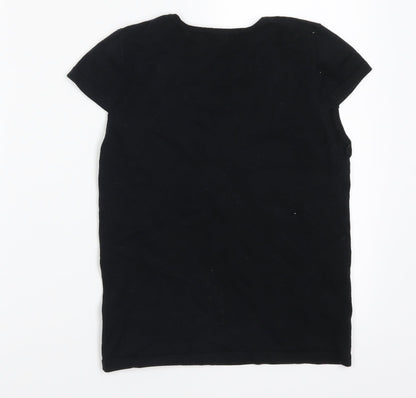 Mixin Womens Black   Basic T-Shirt Size S