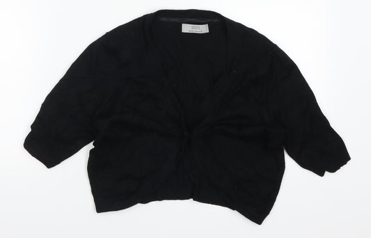 Marks and Spencer Womens Black   Cardigan Jumper Size 10