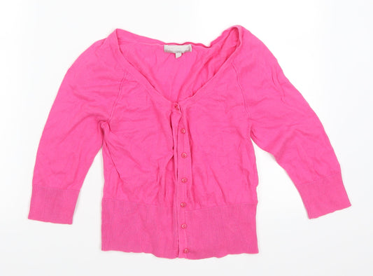 Red Herrint Womens Pink   Cardigan Jumper Size 10