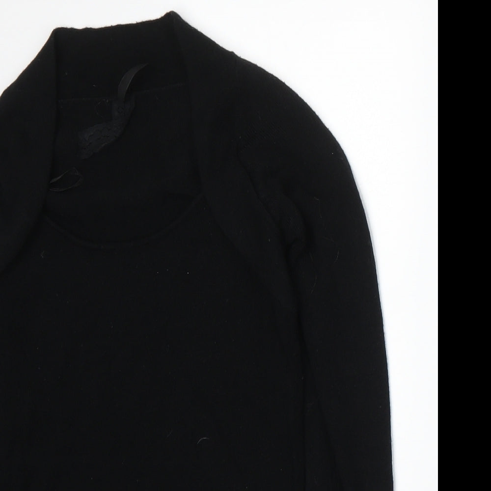 Evie Womens Black   Pullover Jumper Size 6