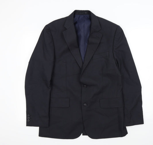 F&F Mens Blue   Jacket Suit Trousers Size 40