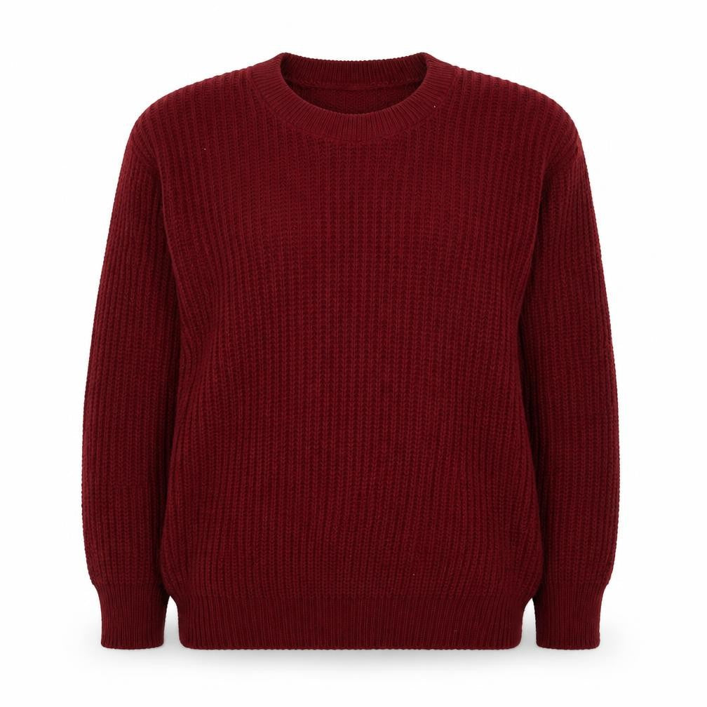 Bina Womens Red   Pullover Jumper Size M