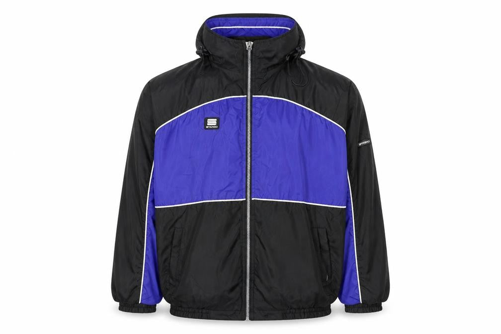 stanino Boys Black Colourblock  Anorak Jacket Size S