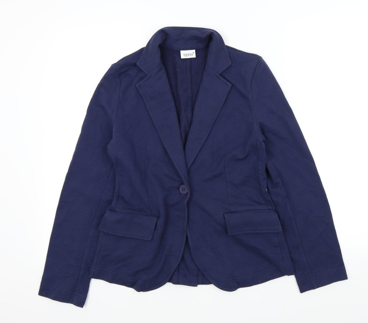 Together Womens Blue   Jacket  Size S