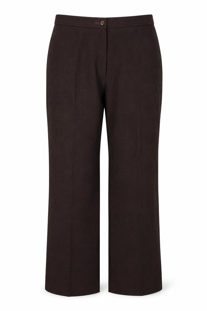 Marks & Spencer Womens Brown   Dress Pants Trousers Size 16 L27 in