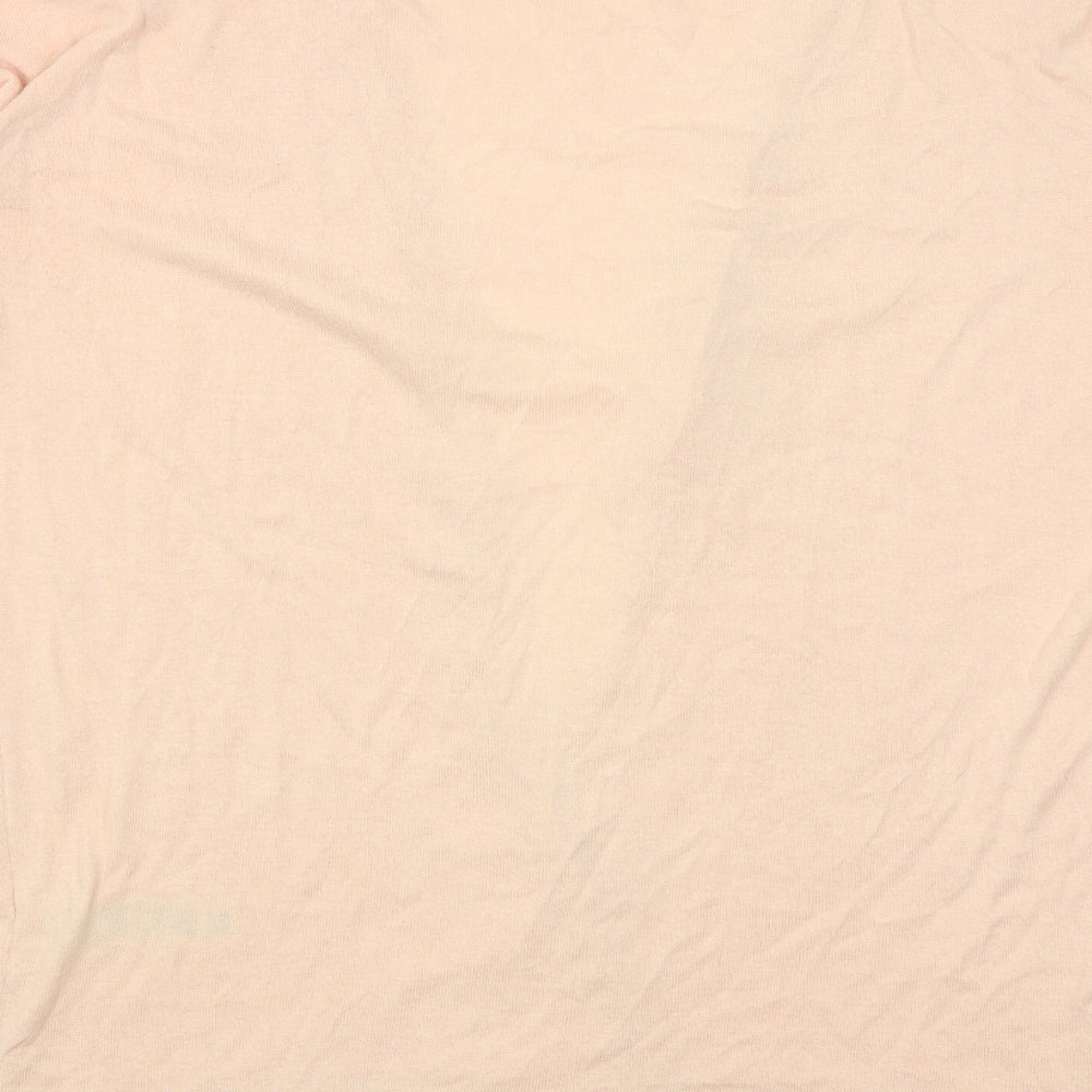 Dorothy Perkins Womens Pink   Wrap Jumper Size 16