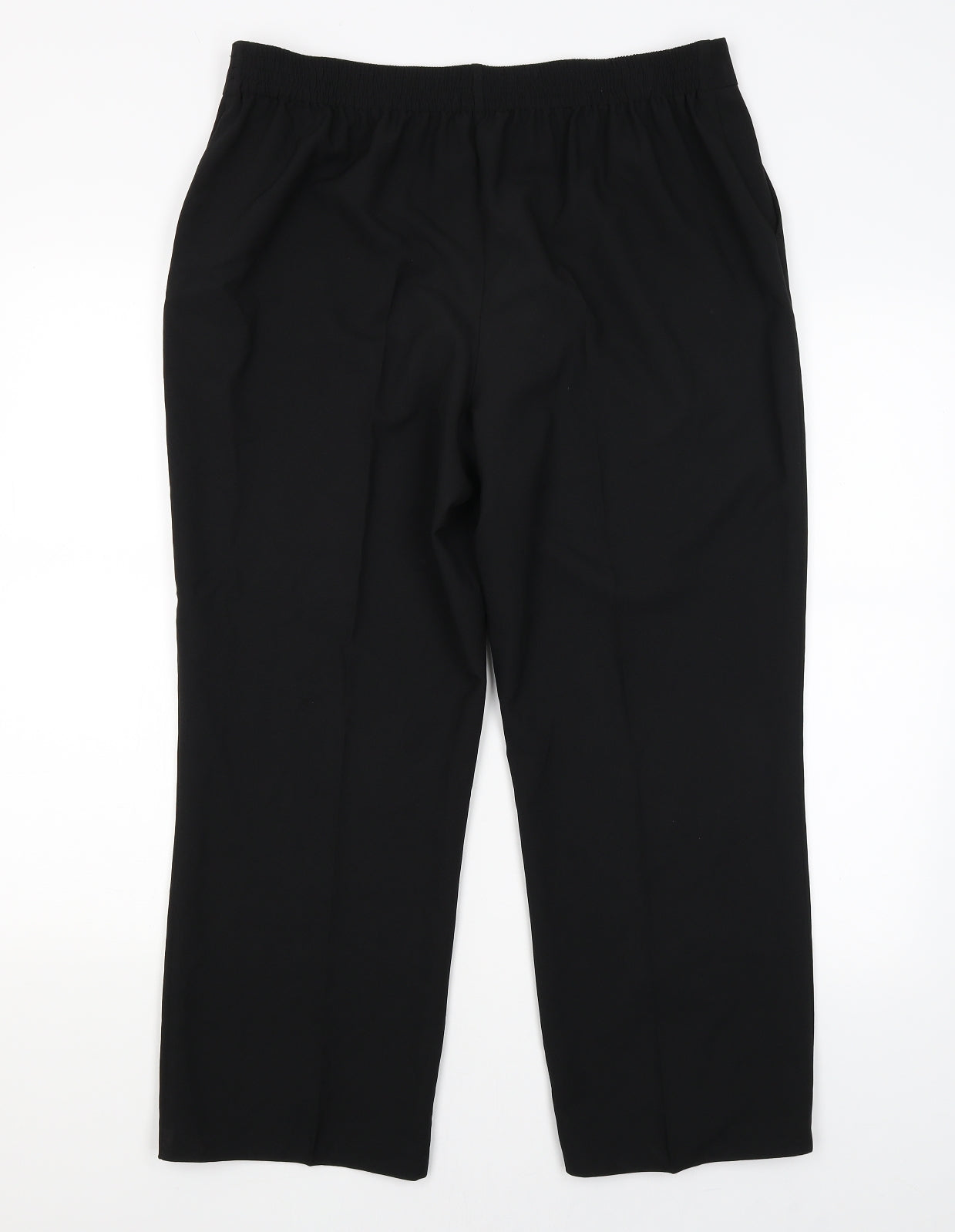 BHS Womens Black   Dress Pants Trousers Size 14 L25 in