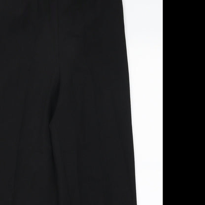 Bonmarché Womens Black Trousers Size 10 L24.5 in