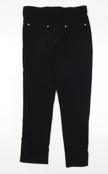 Classics Womens Black   Trousers  Size 12 L26 in