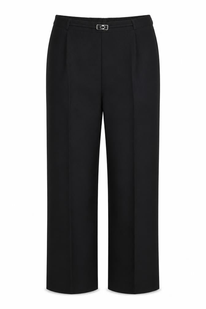 Bonmarché Womens Black Dress Pants Trousers Size 10 L24 in