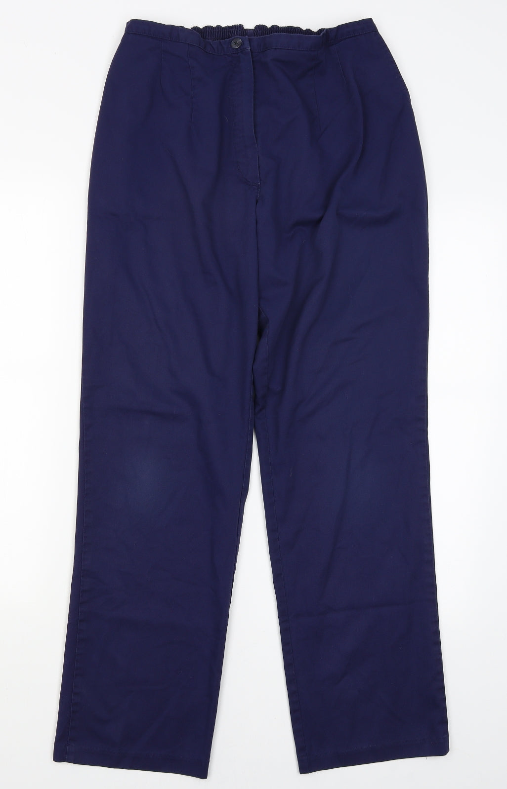 Preworn Womens Blue   Trousers  Size 12 L30 in