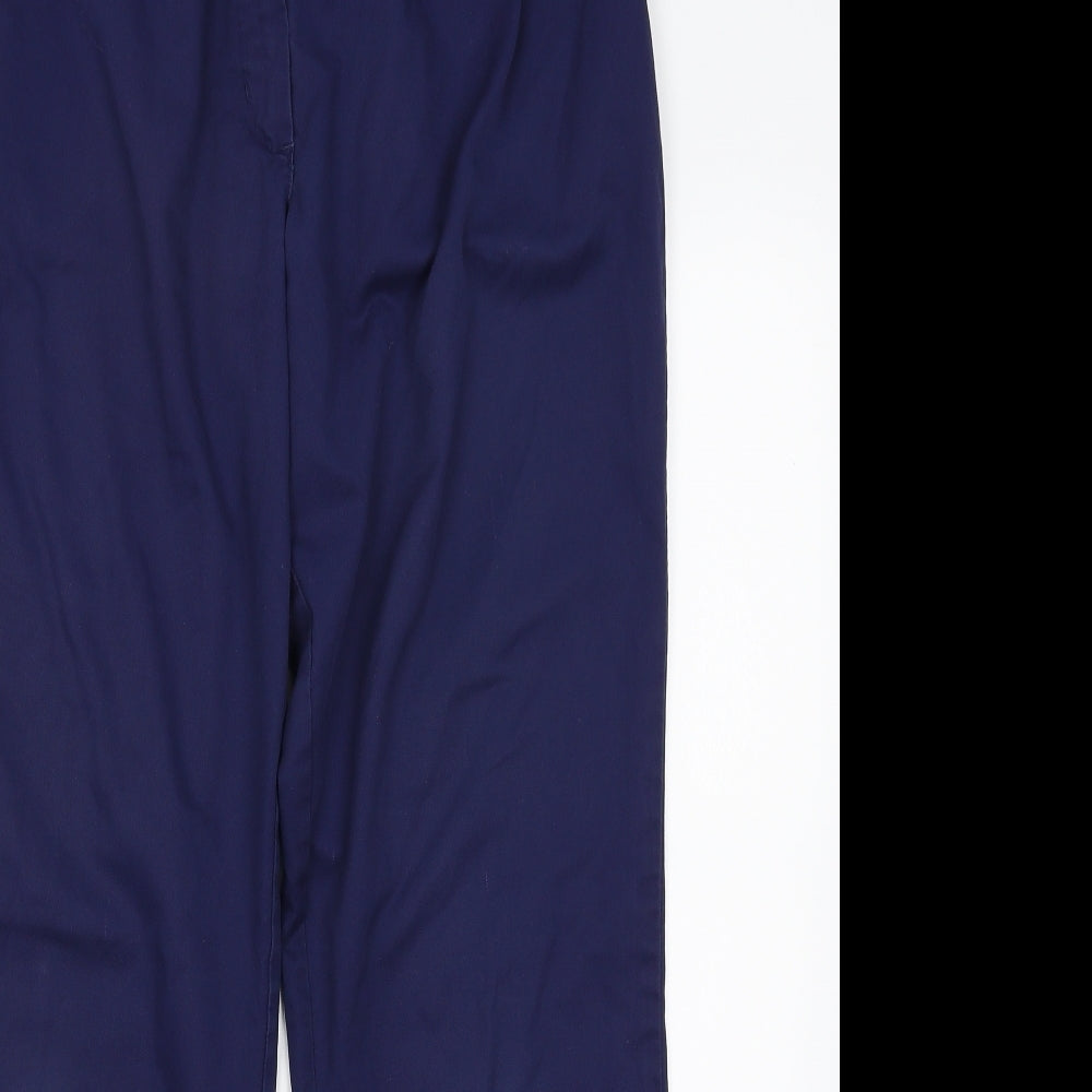 Preworn Womens Blue   Trousers  Size 12 L30 in