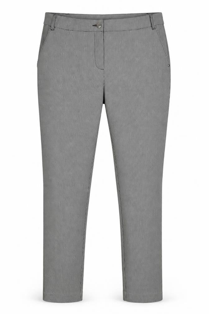 TU Womens Green Houndstooth  Trousers  Size 16 L27 in