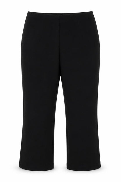 Xe Womens Black   Capri Trousers Size 16 L26 in