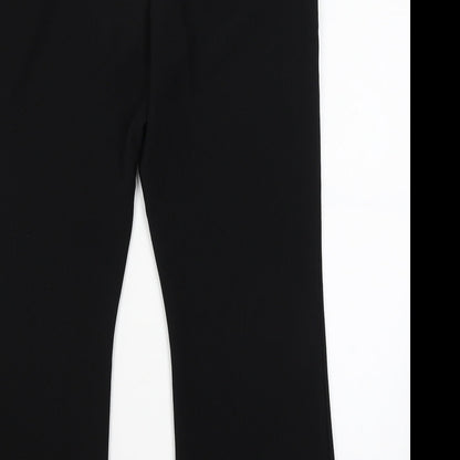 Xe Womens Black   Capri Trousers Size 16 L26 in