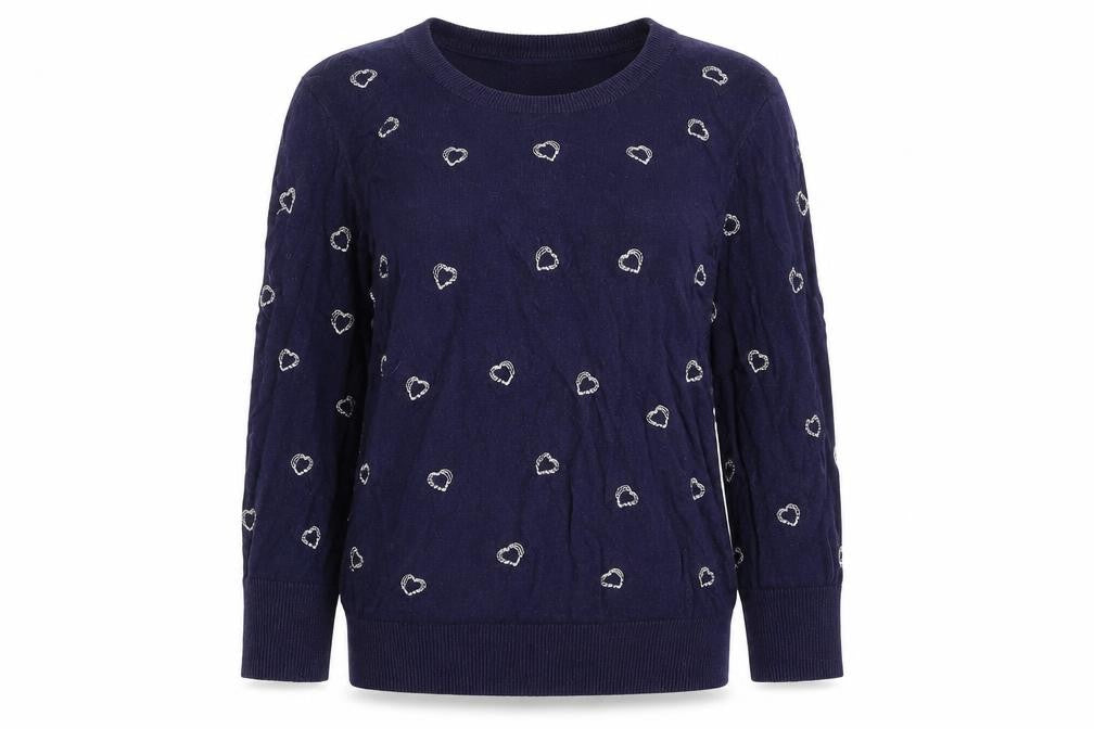 New Look Womens Blue   Pullover Jumper Size 8