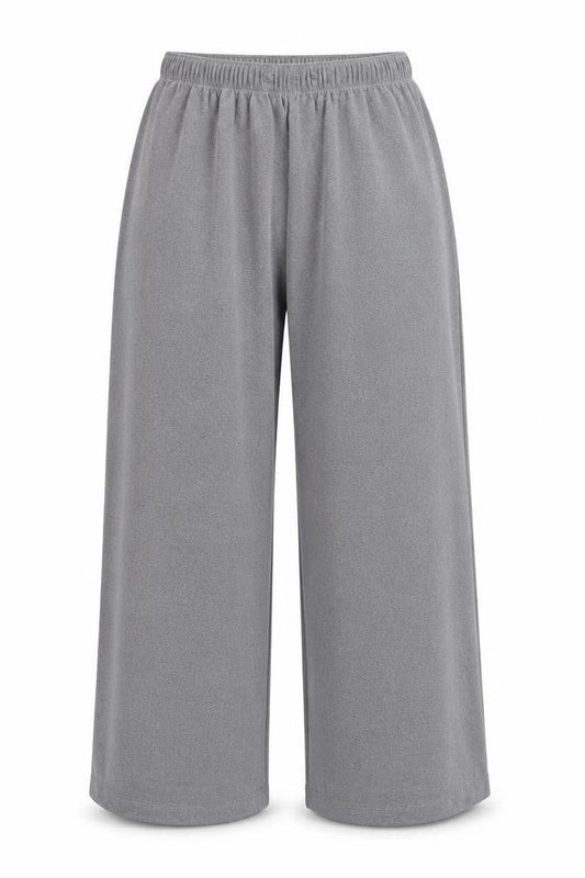 Saloos Womens Grey   Cropped Trousers Size XS L24 in