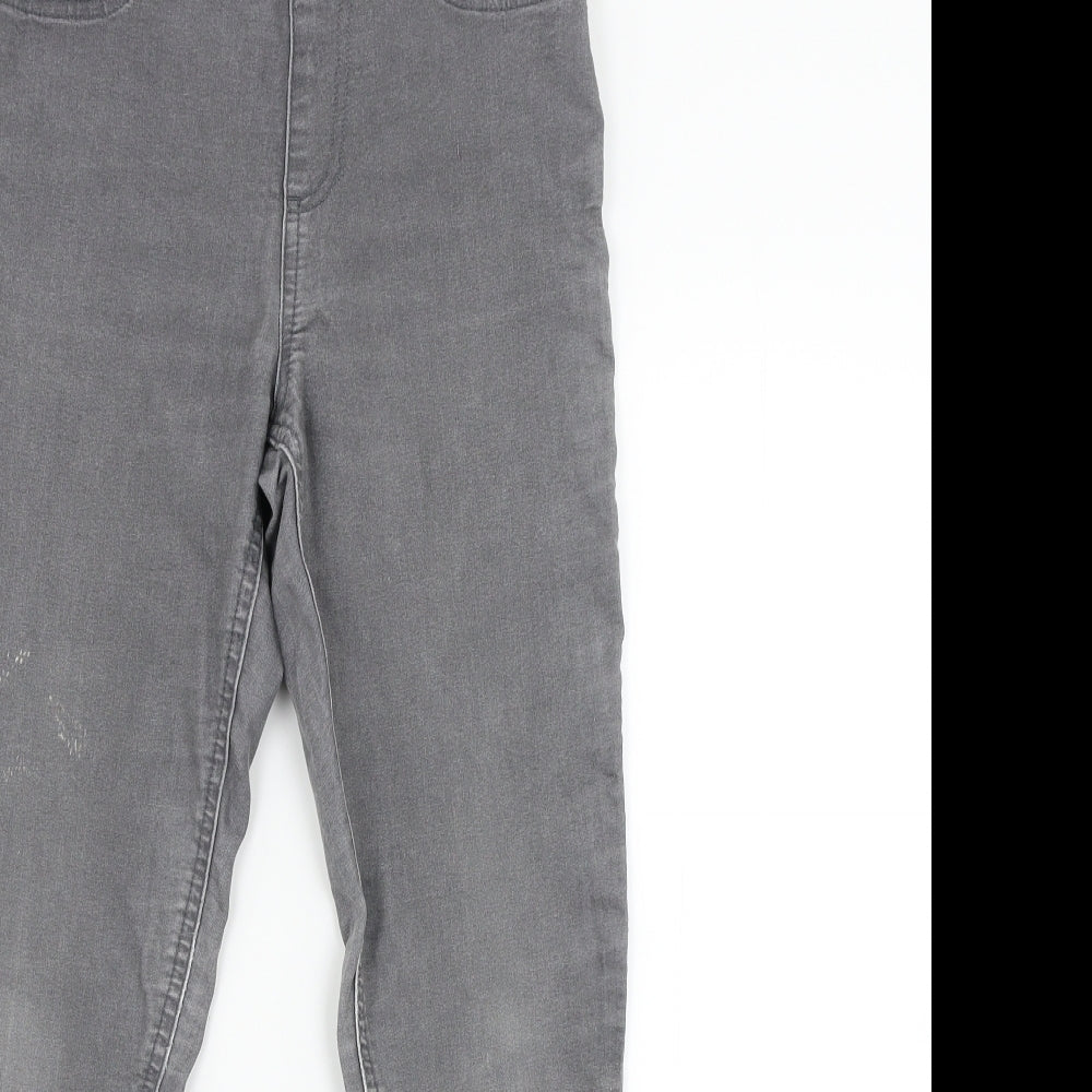 Marks & Spencer Womens Grey  Denim Skinny Jeans Size 10 L26 in