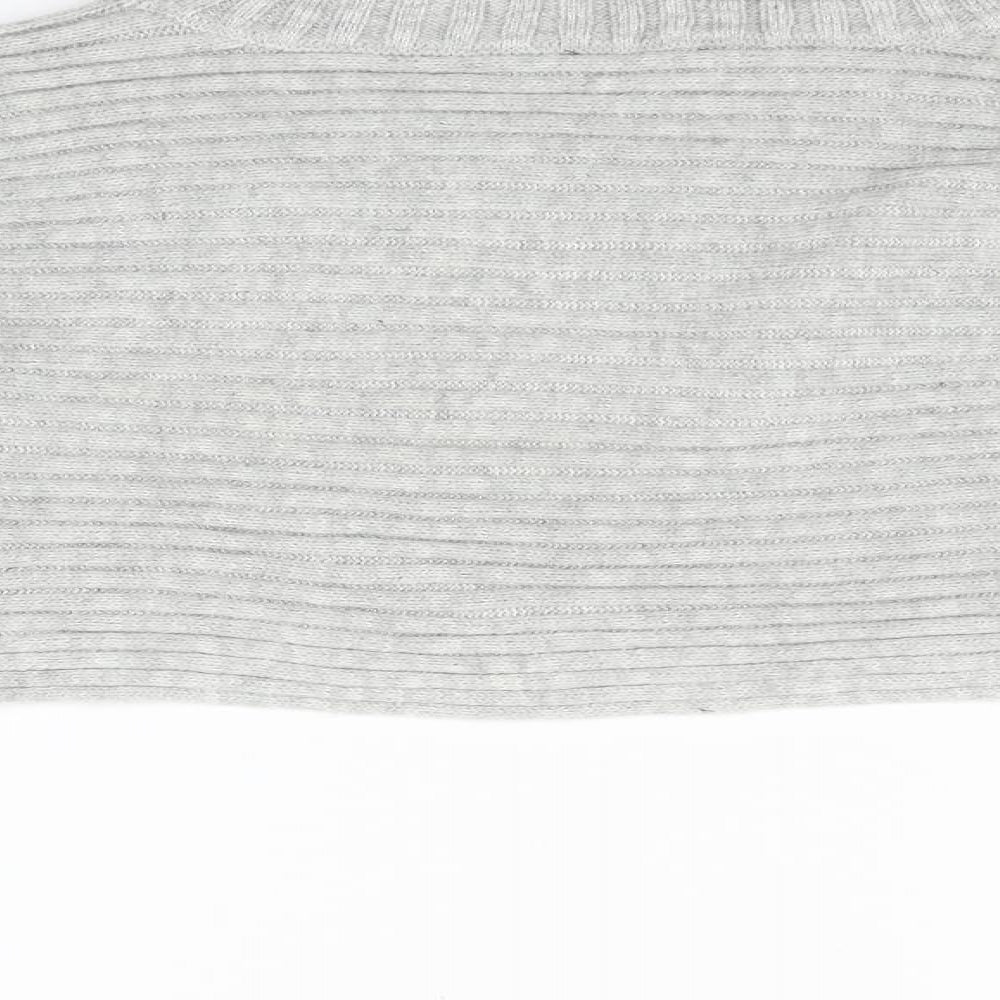 New Look Womens Grey  Knit Pullover Jumper Size L