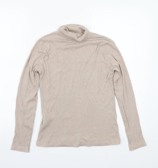 H&M Womens Beige   Pullover Jumper Size S