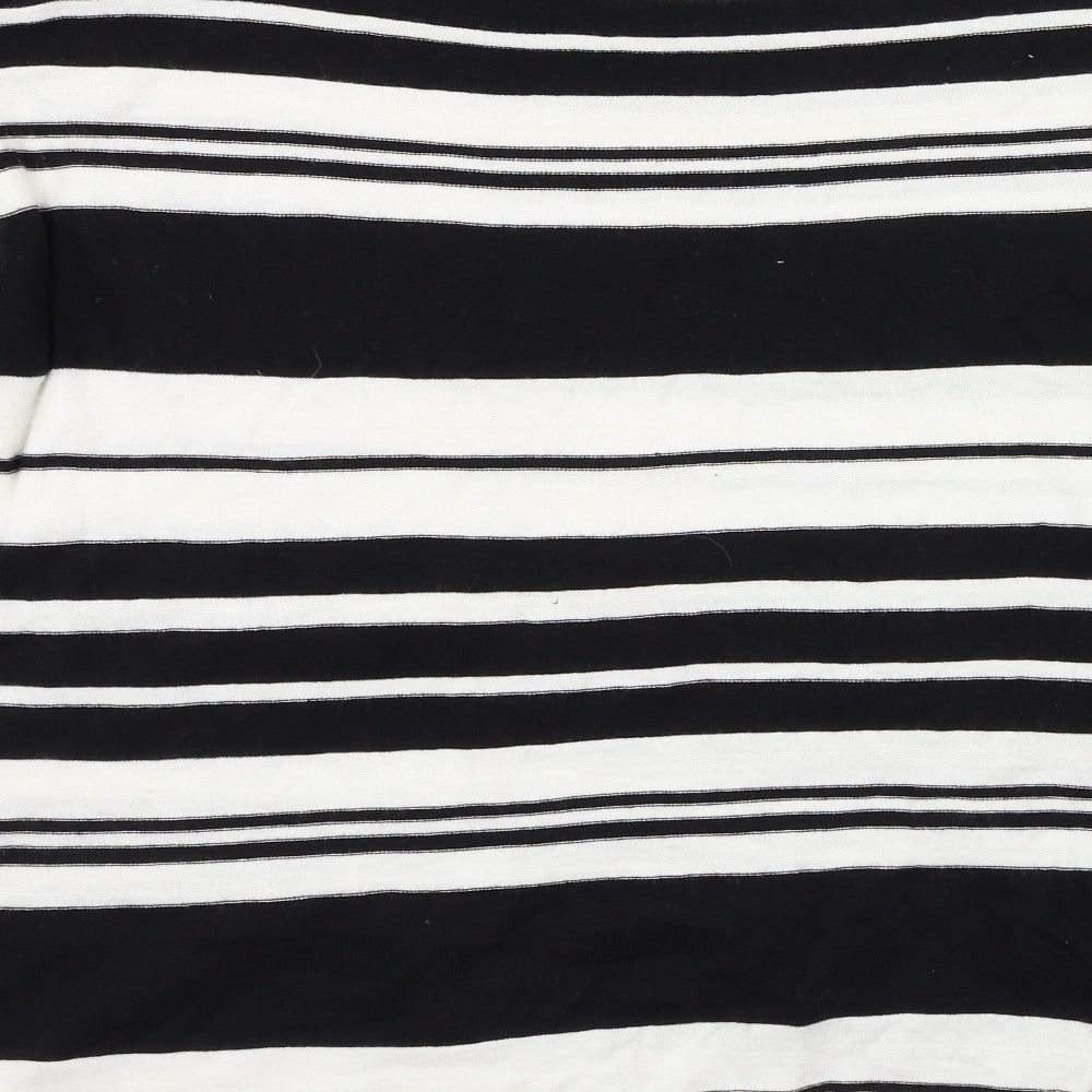 NEXT  Womens White Striped  Pullover Jumper Size 12