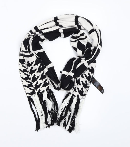 Marks and Spencer Womens White Geometric   Scarf