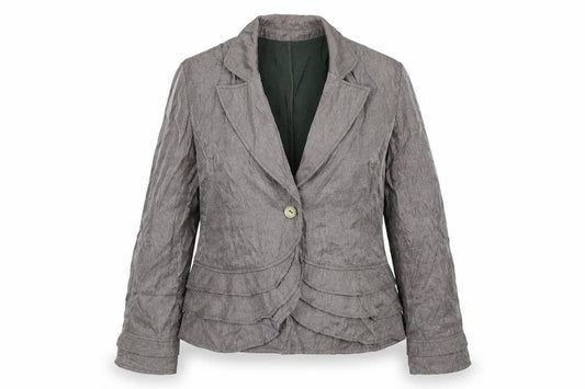 Preworn Womens Grey   Jacket Coat Size 16