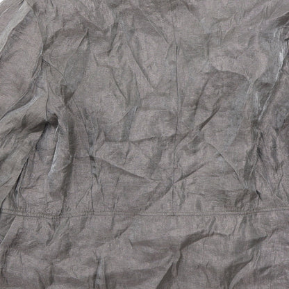 Preworn Womens Grey   Jacket Coat Size 16