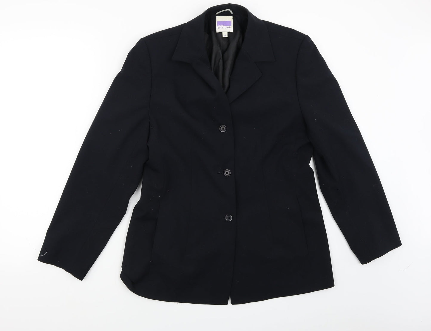 Allders Womens Black   Jacket Blazer Size 12