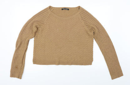 Select Womens Beige   Pullover Jumper Size 16